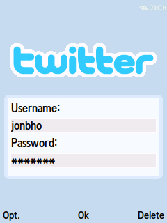 j1ck.tweet Jar / Jad - Twitter for Java phones 1