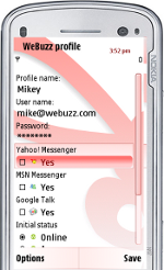 WeBuzz IM 2.3.0 For Java Mobile Phones 1