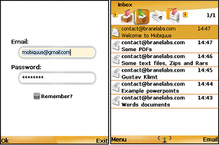 Mobiquus Push-Mail Application For Java Mobile Phones 1