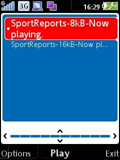 SportReports - Stream Radio Client Jar/Jad For Java Mobile Phones 1