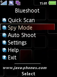 Blueshoot - Bluetooth Sms Application For Java Mobile Phones 2