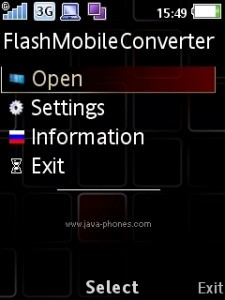 FlashMobileConverter For Java Mobile Phones 1