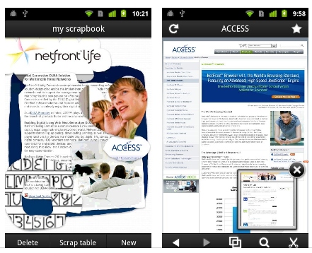 NetFront Life Browser - Mobile Internet Browsers For Android 1