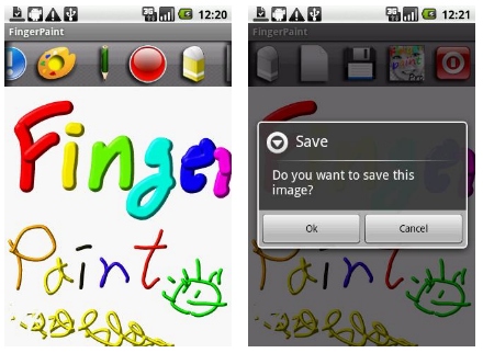 FingerPaint - Touch Painting App For Android 1