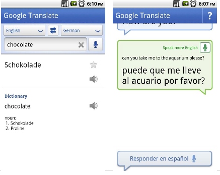 Google Translate For Android Devices 1