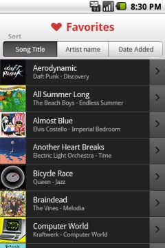 Grooveshark - Music Streaming App For Android Phones 2