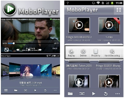 MoboPlayer - Excellent Media Player For Android Phones 1