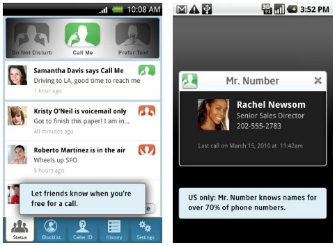 Mr. Number - Blocks All Unwanted Calls For Android And Blackberry 1