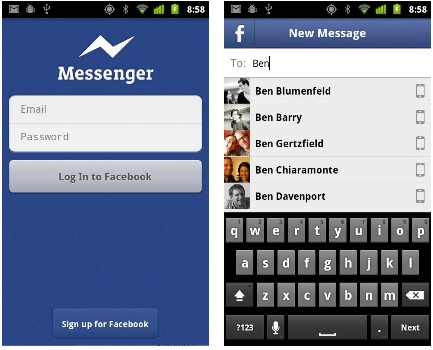 Facebook Messenger - Instant Messaging App For Android And iPhone 1
