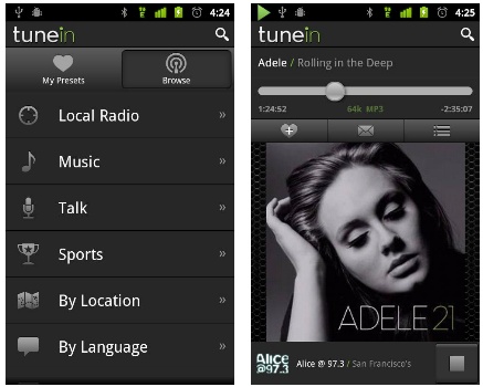 TuneIn Radio - Browse And Listen Radio Stations For Free 1