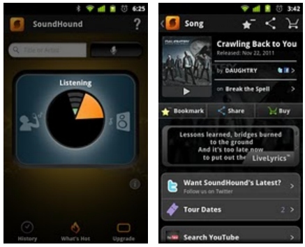 SoundHound - Song Recognition App For Android 1