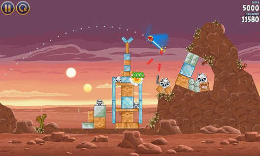 Angry Birds Star Wars - Angry Birds Gameplay, But A Star Wars Feel 2