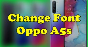 Change Font Oppo A5s