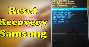 Hard Reset Samsung use Recovery