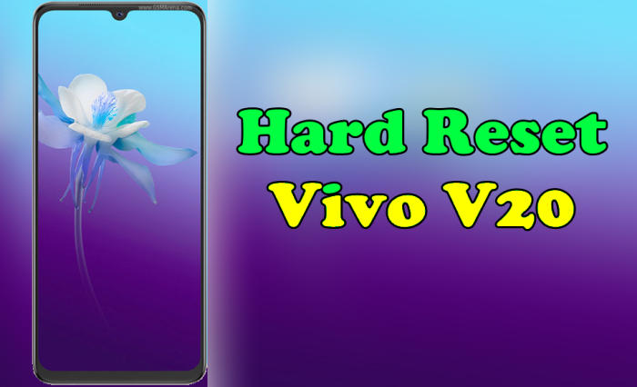 How To Reset Vivo V20